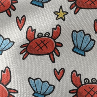 Surprised Crab Shell Waterproof Canvas
