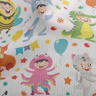 Dress Up Animal Party Athletic Mesh Flat Back