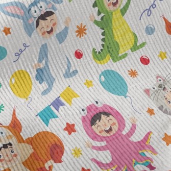 Dress Up Animal Party Standard Corduroy