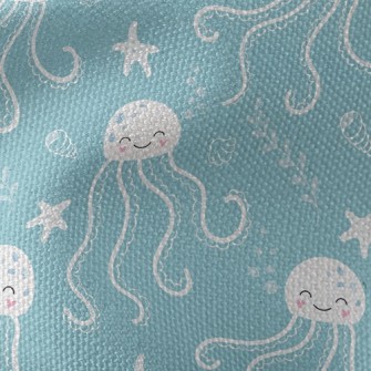 Smiling Jellyfish Waterproof Canvas