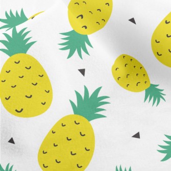 Pretty Plump Pineapple Micro Fleece