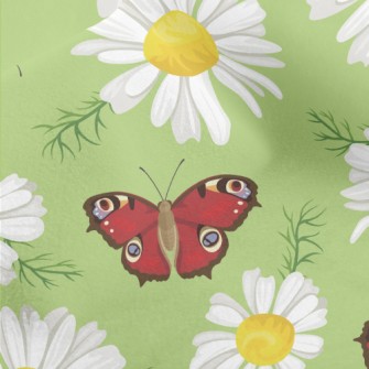 Bright Beautiful Butterfly Micro Fleece