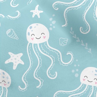 Smiling Jellyfish Micro Fleece