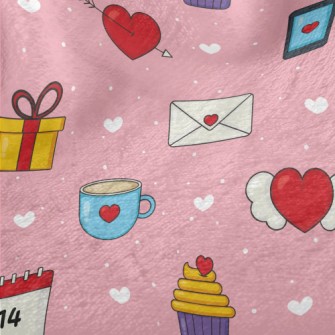Love Valentine&#39;s Day Minky