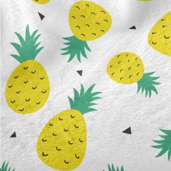 Pretty Plump Pineapple Minky