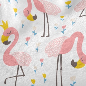 Noble Flamingo King Minky