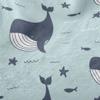 Huge Gentle Whale Minky
