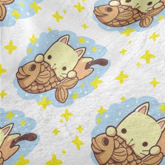Cats Love To Eat Taiyaki Minky