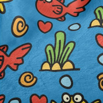 Surprised Bicolor Fish Minky