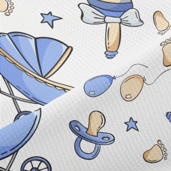 Cute Baby Boy Stroller Piqué