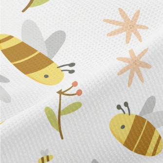 Garden Shuttle Bee Piqué