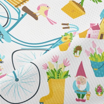 Field Style Gardening Decorati Piqué