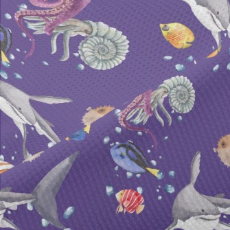 Fierce Creatures Under The Sea Piqué