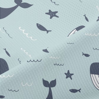 Huge Gentle Whale Piqué