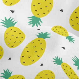 Pretty Plump Pineapple Lightweight Performance Linen
