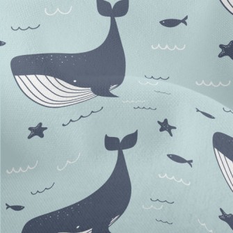 Huge Gentle Whale Lightweight Performance Linen