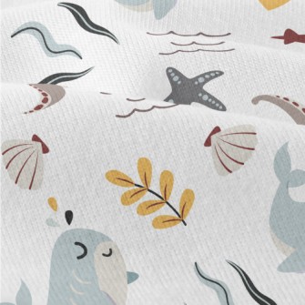 Funny Pouty Octopus Modern Jersey