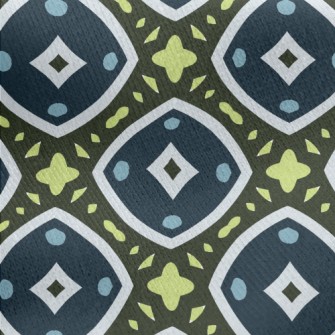 Geometry Mosaic Blocks Jersey Backed Fleece