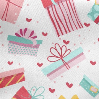 Gorgeously Wrapped Gift Box Jersey Backed Fleece