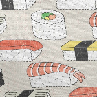 Seafood Japanese Nigiri Sushi Pongee