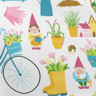 Field Style Gardening Decorati Pongee