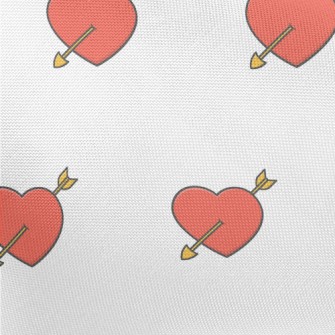Heart-piercing Arrow Heart Pongee