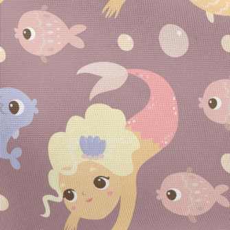 Blonde Mermaid Princess Pongee