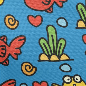 Surprised Bicolor Fish Pongee