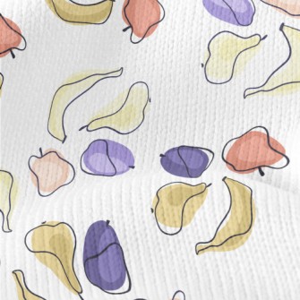 Abstract Lines Banana Stretch Jersey