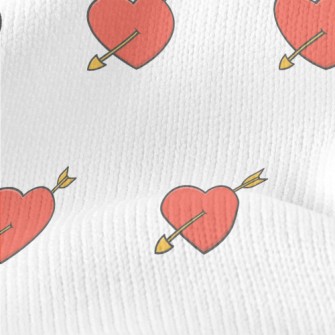Heart-piercing Arrow Heart Stretch Jersey