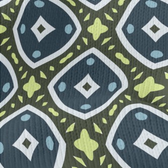 Geometry Mosaic Blocks Stretch Jersey