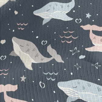 Huge Whale Stretch Jersey