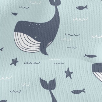 Huge Gentle Whale Stretch Jersey