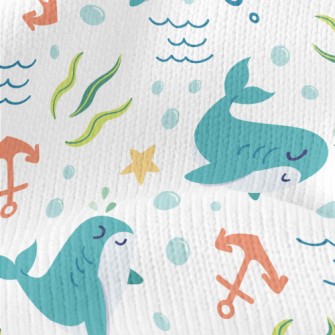 Leisurely Swimming With Sharks Stretch Jersey