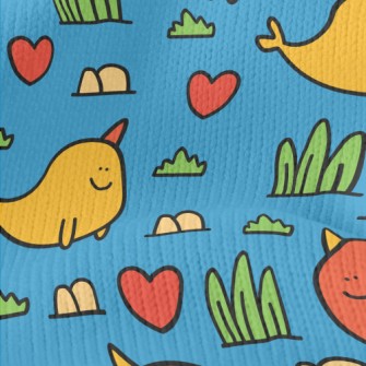 Cartoon Rare Fat Fish Stretch Jersey