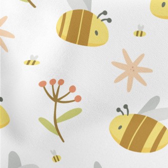 Garden Shuttle Bee Lightweight Cotton Poplin