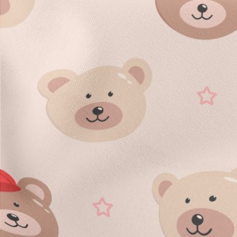 Sports Hat Bear Lightweight Cotton Poplin