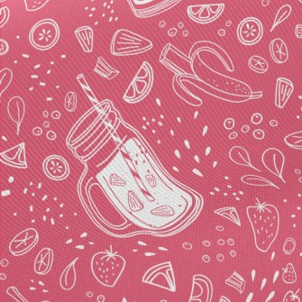 Comprehensive Fruit Sparkling  Midweight Cotton Poplin