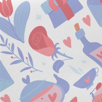 Valentine&#39;s Day Bouquet Ca Midweight Cotton Poplin