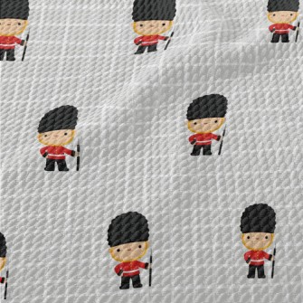 Small And Cute Royal Guard Birdseye Piqué