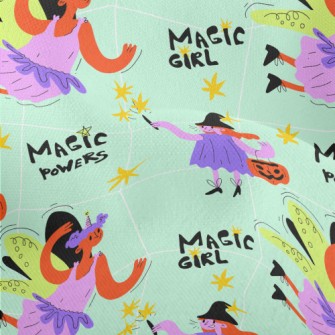 American Graffiti Witches And  Lightweight Performance Linen