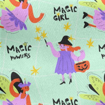 American Graffiti Witches And  Jersey Backed Fleece