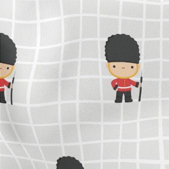 Small And Cute Royal Guard Lightweight Cotton Poplin