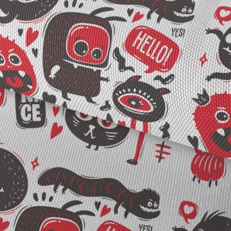 Shapeshifting Little Ghost Waterproof Oxford