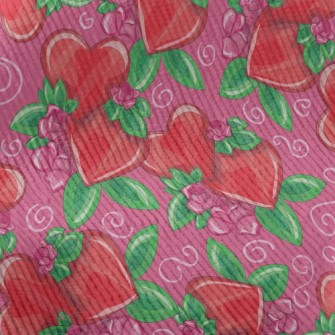 Bright Love Flowers Standard Corduroy
