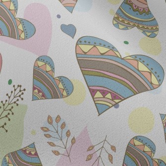 Ethnic Style Love Chiffon
