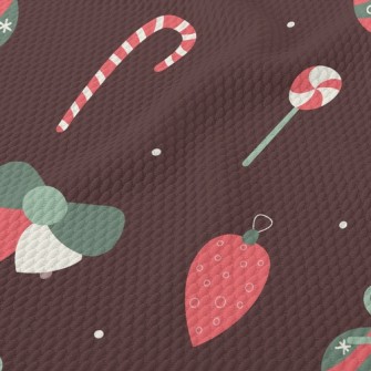 Essential Christmas Decoration Birdseye Piqué