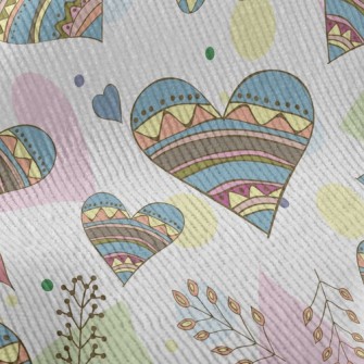 Ethnic Style Love Standard Corduroy