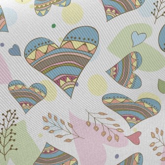 Ethnic Style Love Twill