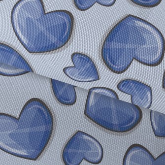 3D Cute Heart Waterproof Oxford